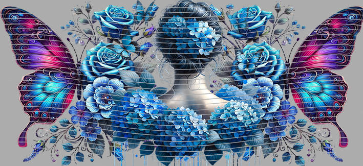 16oz Sunflower Girl-SU-271